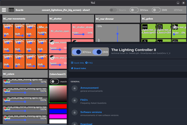 Forum TheLightingController V_II